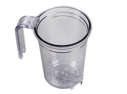 Genomskinlig plastdel