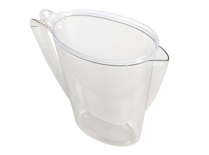 Genomskinlig plastdel