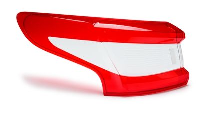 Tvåfärgade plastdelar